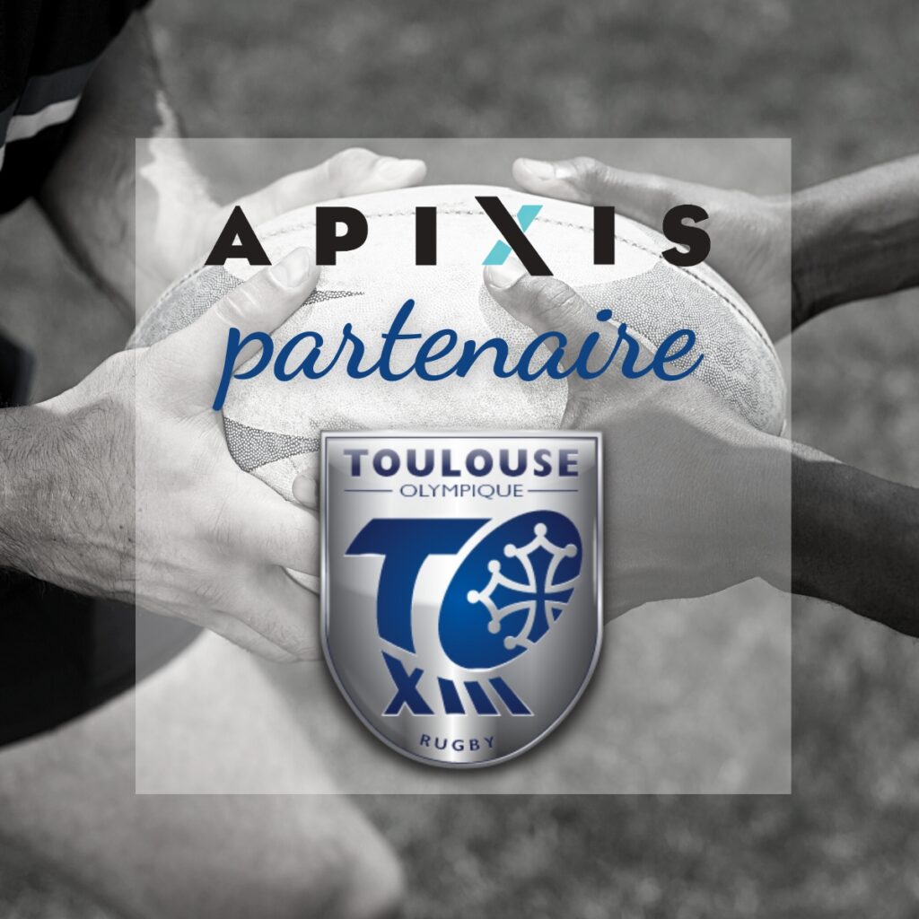 Apixis est partenaire du Toulouse Olympique XIII.